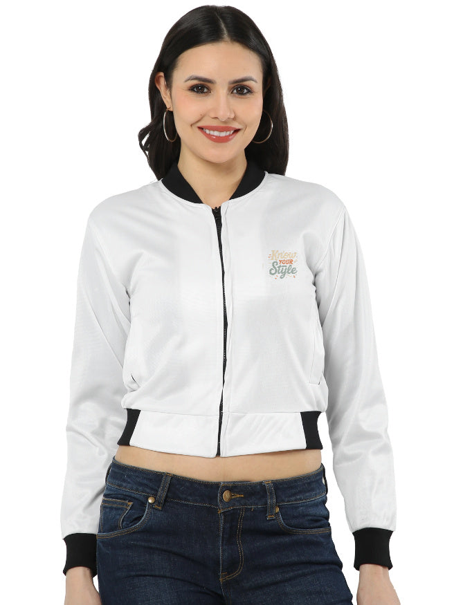 Women's AOP Bomber Jacket